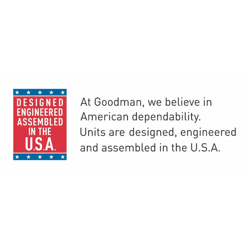 Goodman 3 Ton 15.2 SEER2 R32 AC and 80% AFUE 80K BTU Gas Furnace System - Upflow