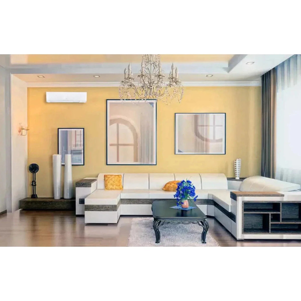 Daikin MXM Series 18000 BTU 20.6 SEER2 2 Zone R32 Ductless Mini Split Heat Pump System - 12K+12K