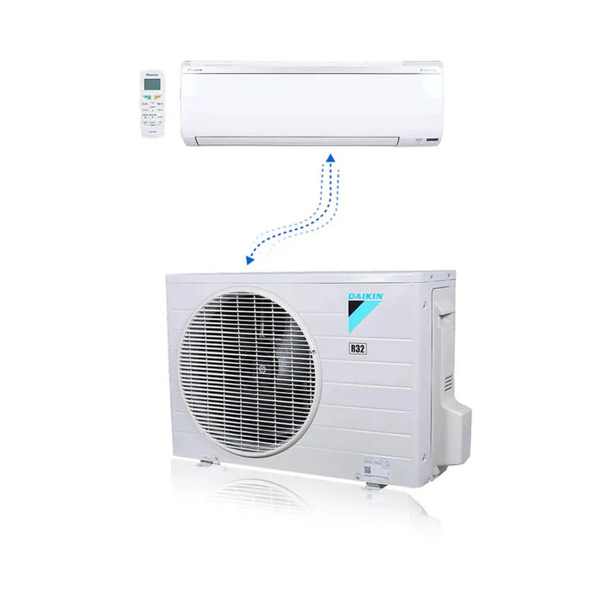 Daikin ATMOSPHERA 9000 BTU 27.4 SEER2 Single Zone Ductless Mini Split Heat Pump System - R32