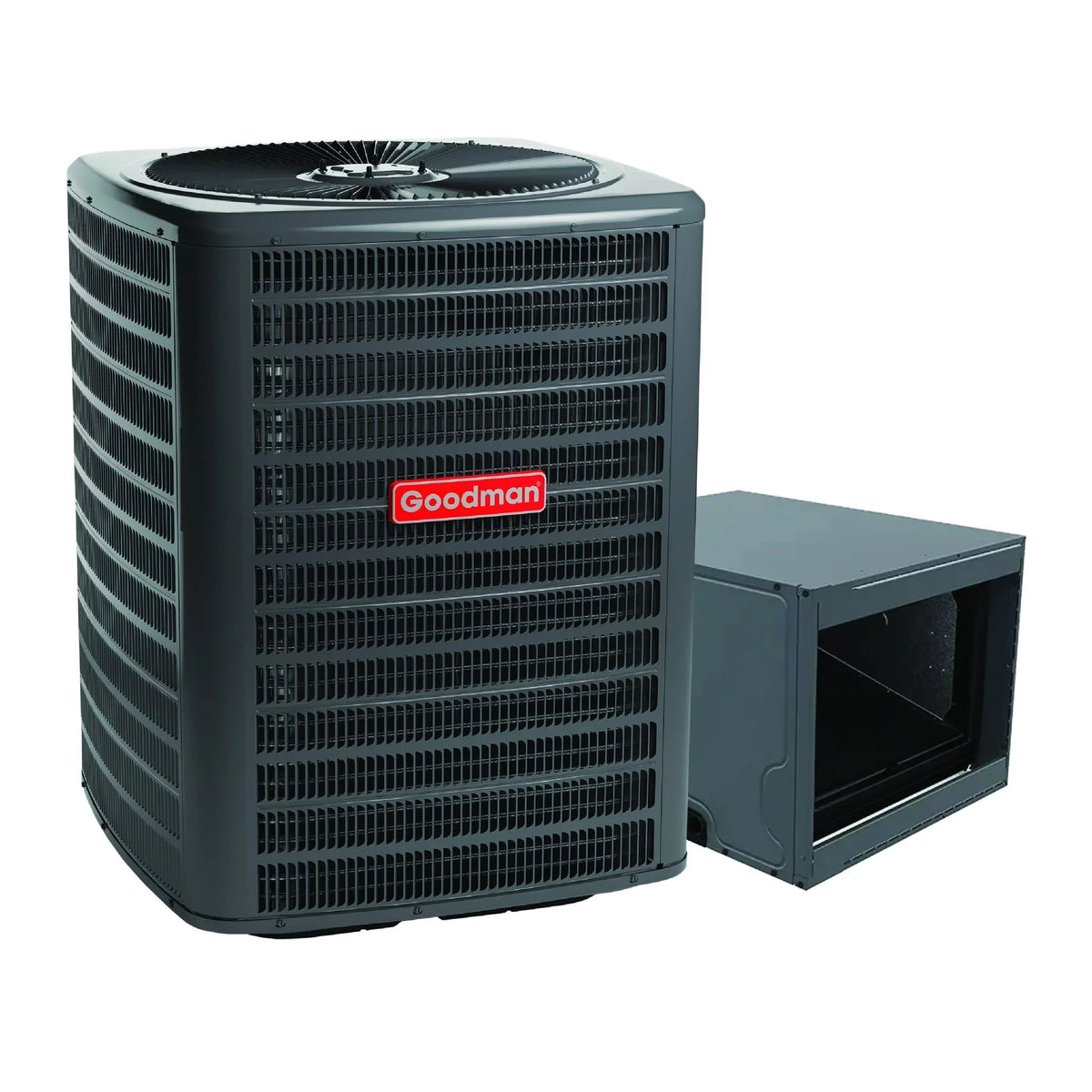 Goodman 2.5 Ton 14.3 SEER2 R32 Air Conditioner & 17.5" Horizontal Cased Coil