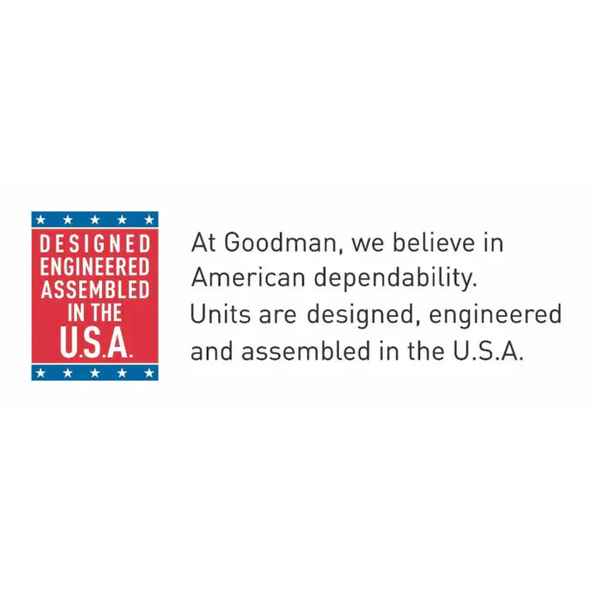 Goodman 3 Ton 14 SEER2 AC & 80% AFUE 80K BTU Gas Furnace System, R32 Refrigerant - Upflow